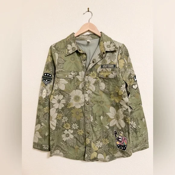 Spell & the Gypsy Collective Eden Camo Jacket - Picture 4 of 10